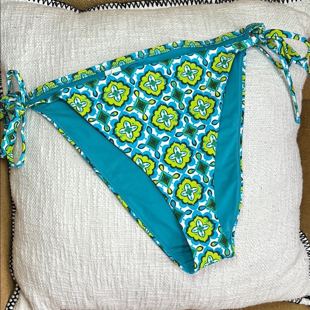 NWT Aerie Side Tie String Cheekiest Bikini Bottoms